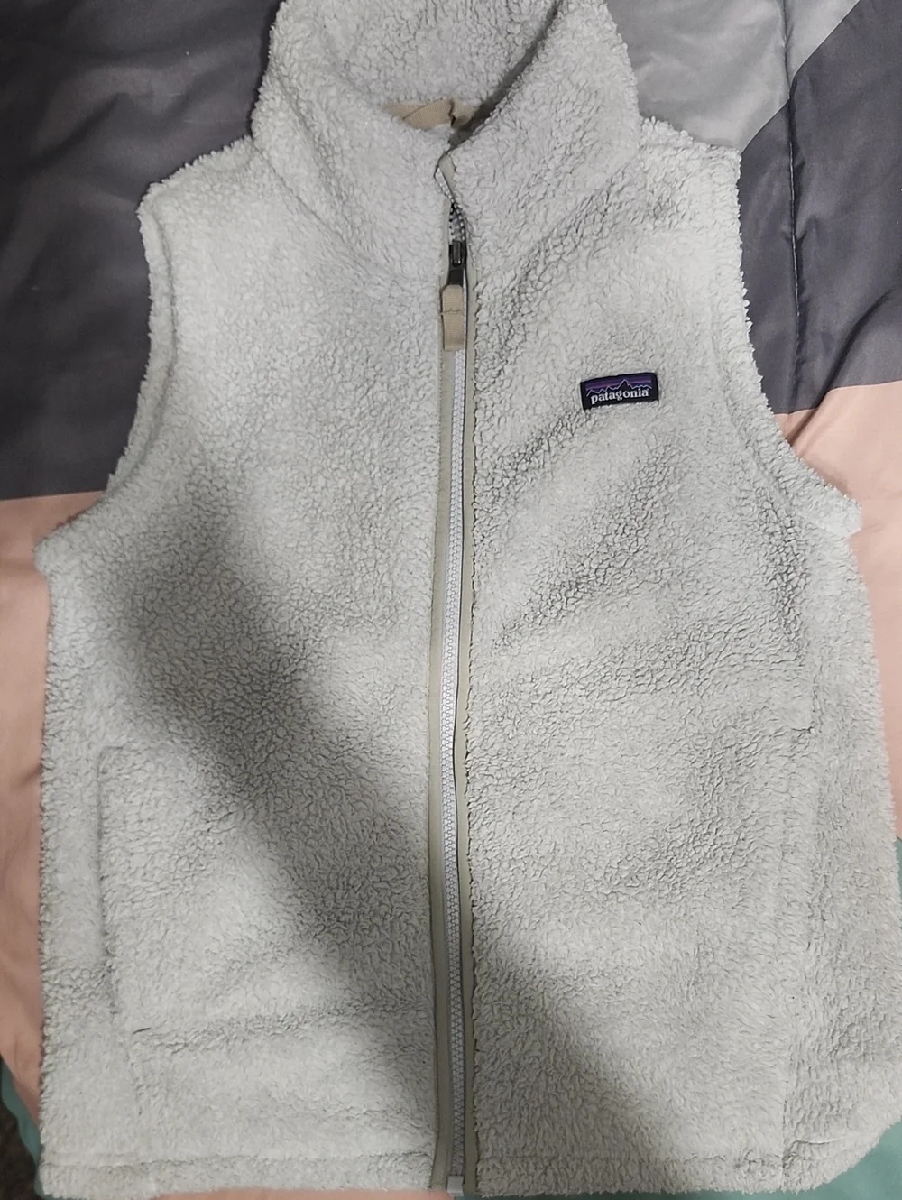 Patagonia Kids'  Fuzzy Fleece Vest